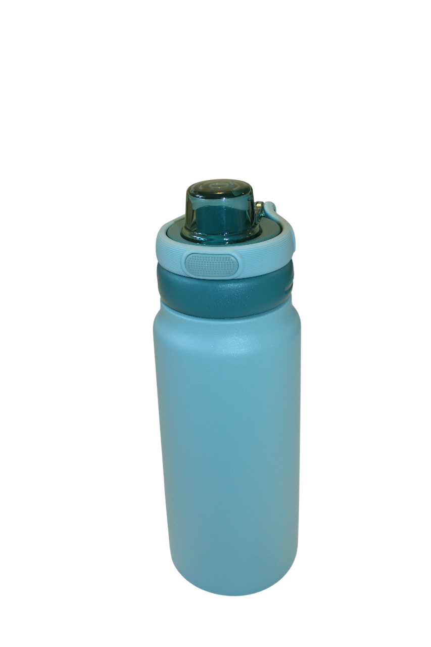 Vandflaske TERMO 700ml m/u sugerør